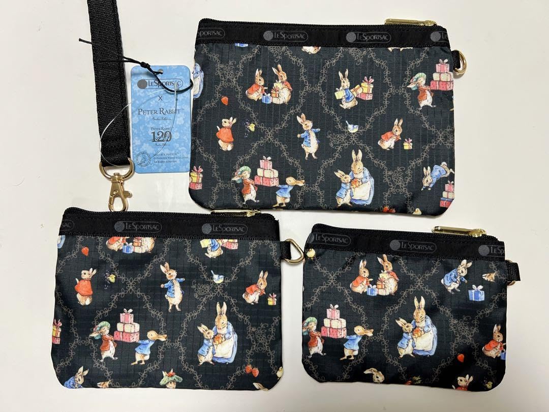 Amazon.co.jp: レスポートサック ピーターラビット 3連ポーチ : おもちゃ