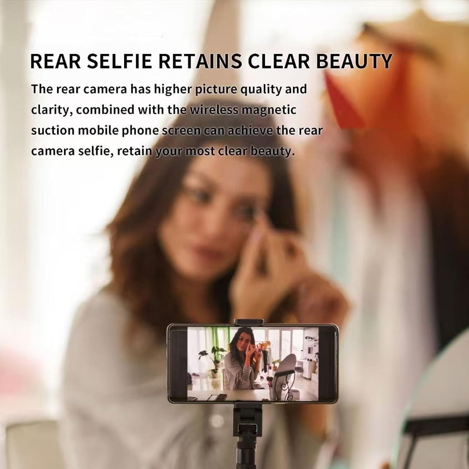 【新品未使用】自撮り用モニターMagnetic Selfie セルフィー Magnetic Selfie Screen（自撮りモニター） 本体色ブラック｜Yahoo