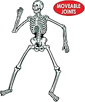 Vista 2 de Beistle - Esqueletos articulados, 22 pulgadas, blanco/negro