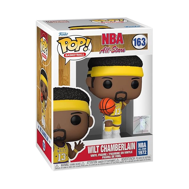 Funko Pop! NBA Legends - Wilt Chamberlain - (1973) - Figura de Vinilo Coleccionable - Sports Fans
