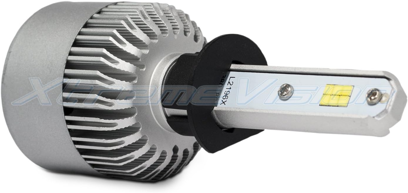 Xtremevision 7G 72W 16,000LM - H1 LED Headlight Conversion Kit - 6500K CSP LED - 2019 Model