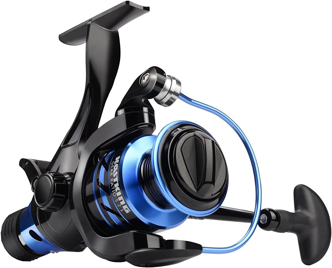 KastKing New Pontus Baitfeeder Spinning Reel for Live Lining Fishing 9+1 Ball Bearings Up to 26.5 Lbs/ 12 Kg Drag