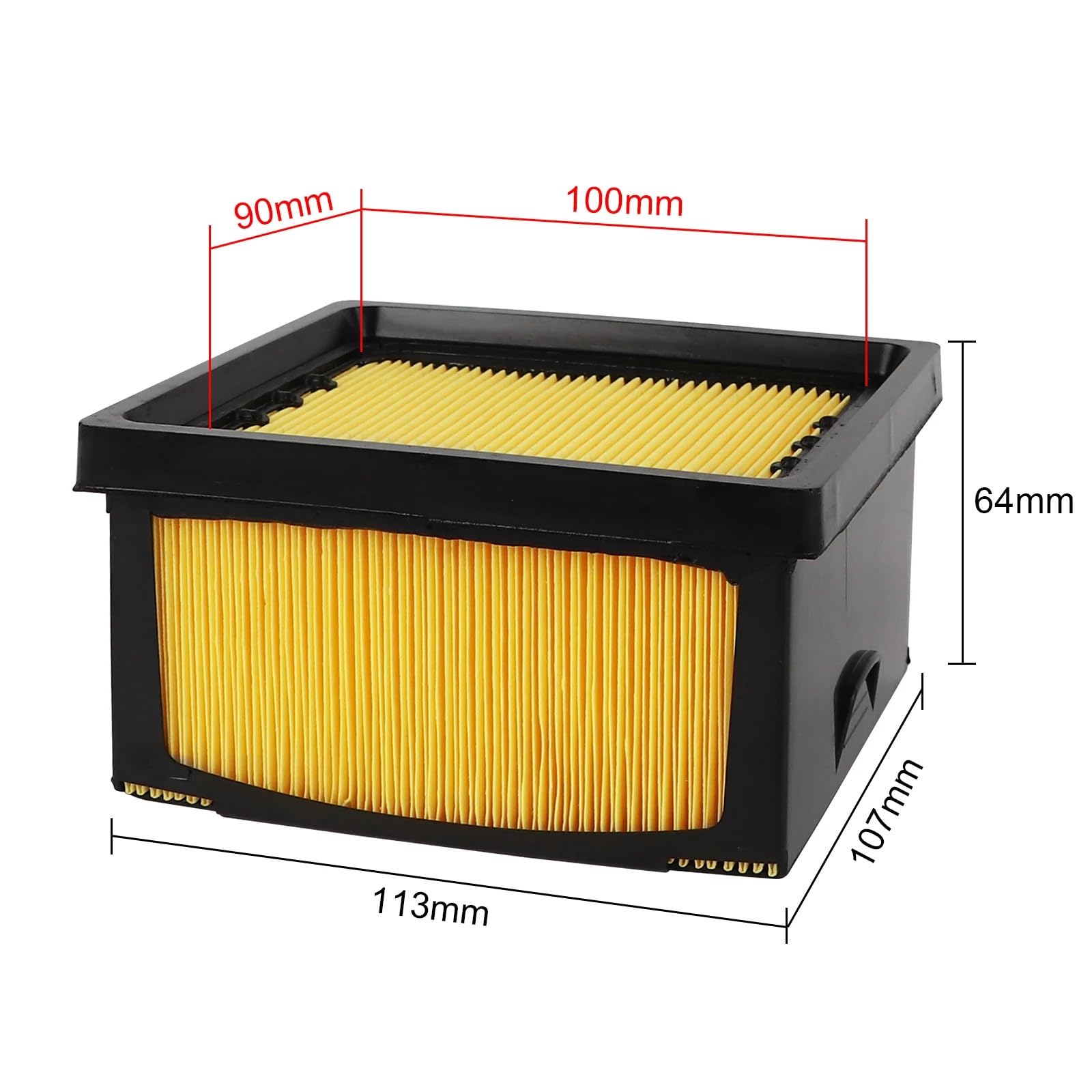 Ajuste del Filtro De Aire For Husqvar Na K760 K770 Cortadora Eléctrica Sierra Corte Hormigón 574362301 525470601 574362302