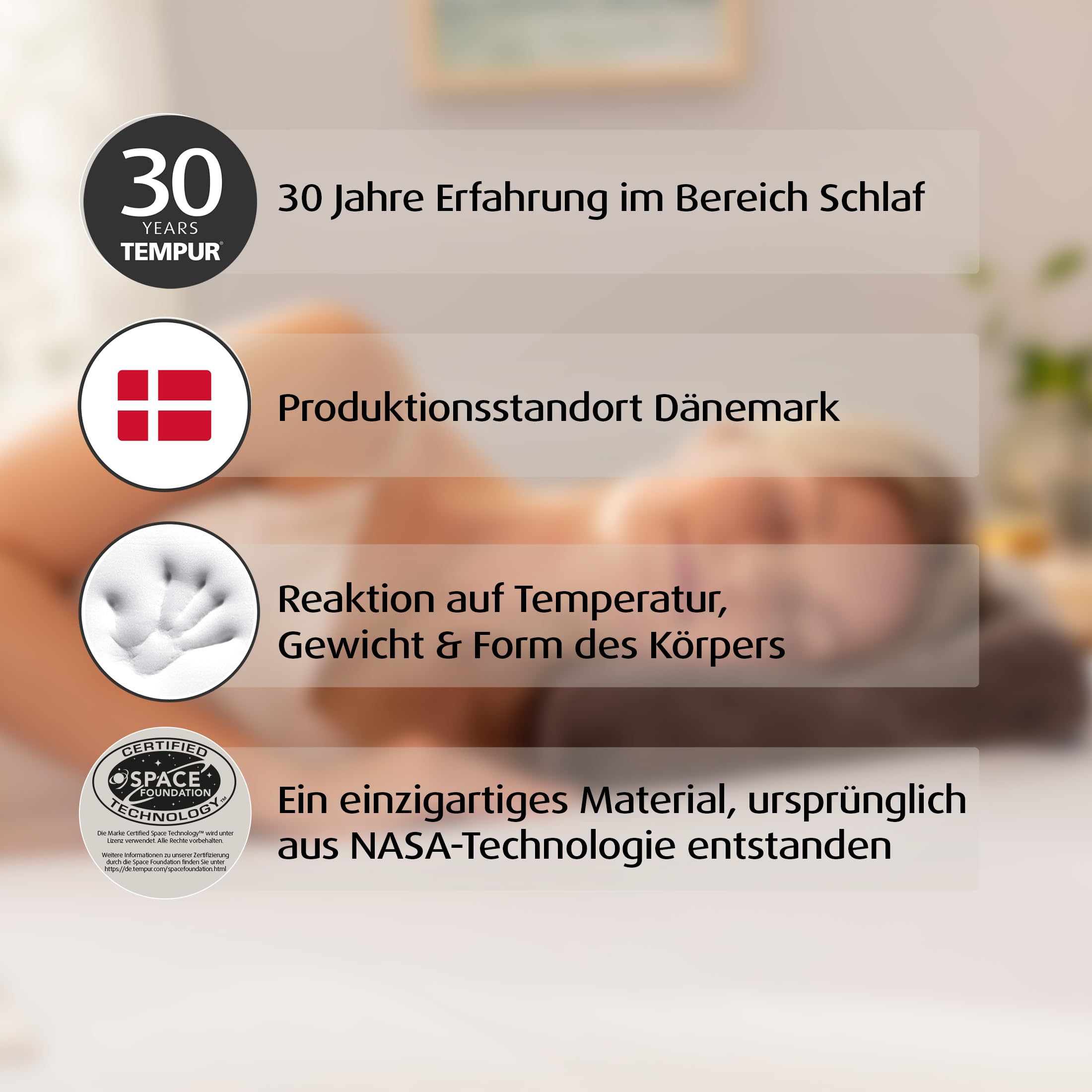 TEMPUR Reiseset 3-teilig mit praktischem Trolley, Reise-Nackenkissen sowie Reisematratze für Unterwegs, 5,5 kg, Anthrazit
