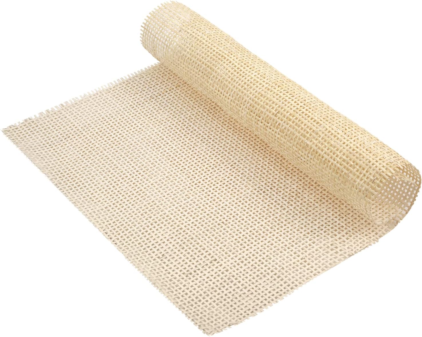 Rouleau Toile Rotin 35cm X 1m - Maille Ouverte Pour Cannage Meubles DIY Et Réparation