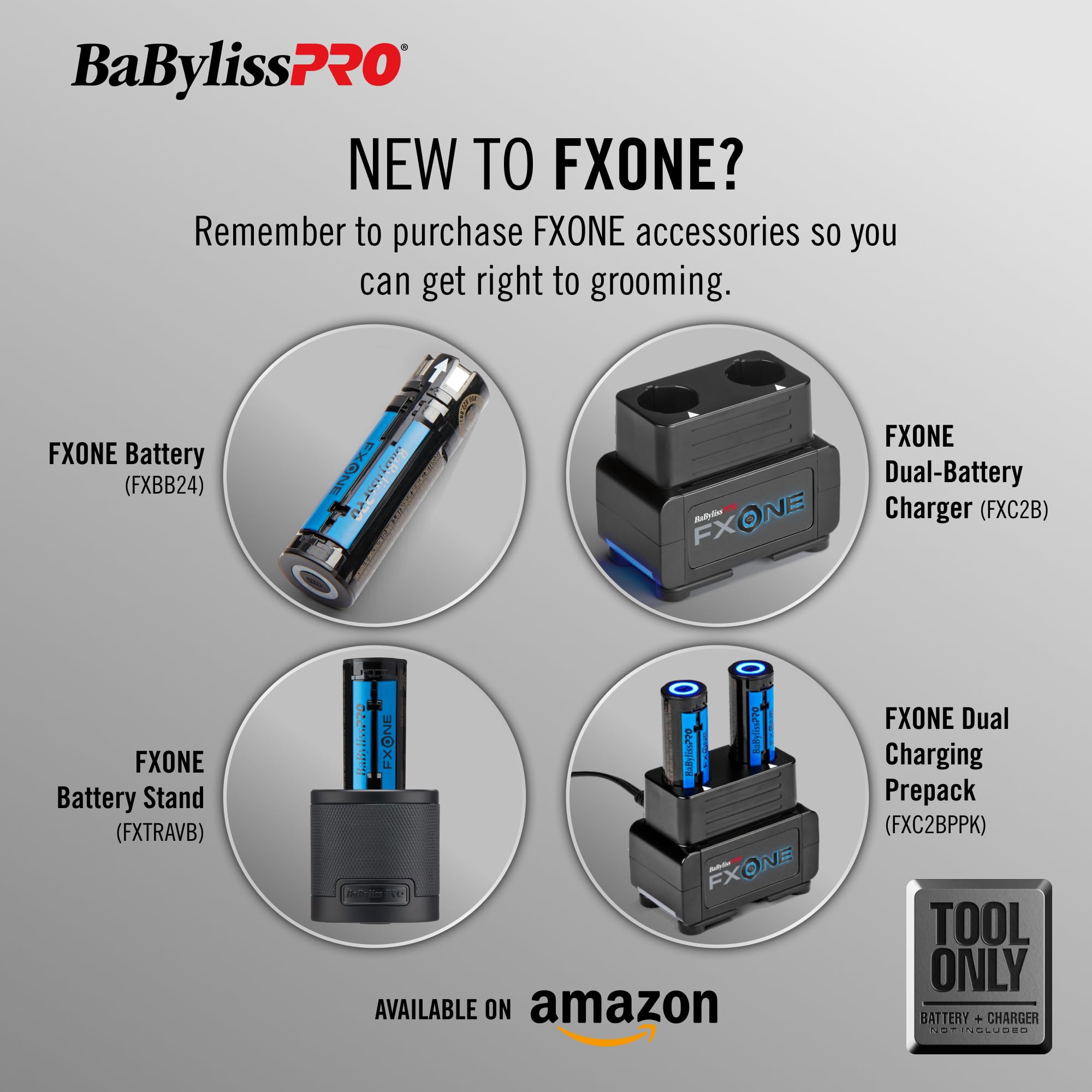 Amazon.co.jp: BaBylissPRO® FXONE BlackFX ツールのみ バリカン +