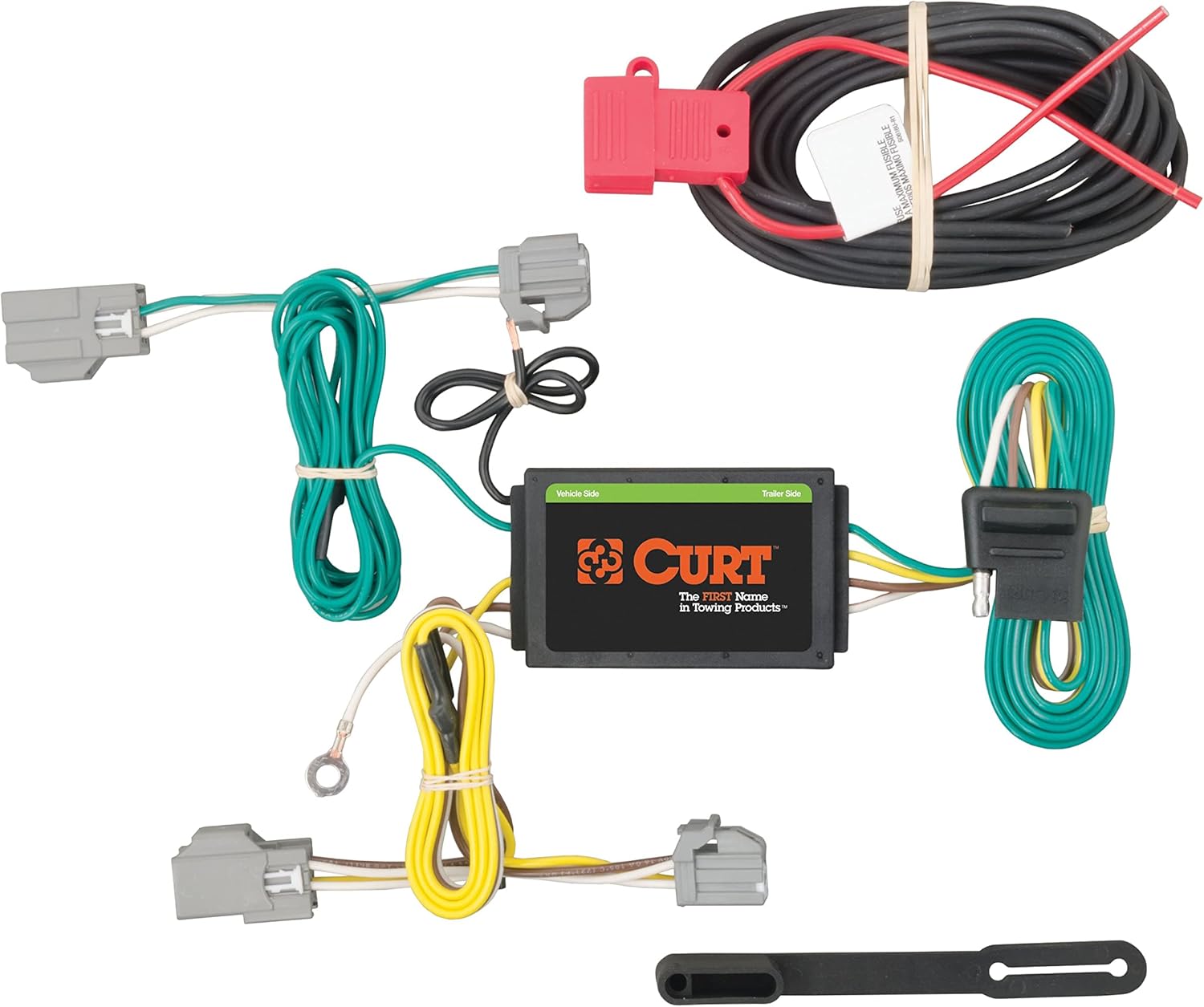 CURT 56242 Vehicle-Side Custom 4-Pin Trailer Wiring Harness