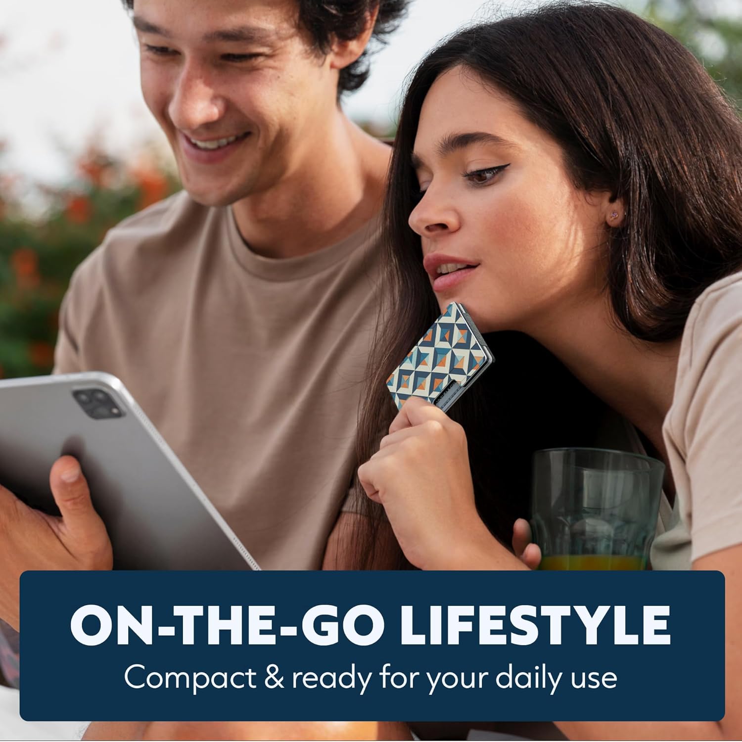 Slim RFID Blocking Card Holder & Money Clip - Aluminum Wallet for Men & Women – Front Pocket Metal Minimalist Wallet Holds 15 Cards – Credit Card Holder - Durable, Lightweight, Unique Engraved Design - Image 6