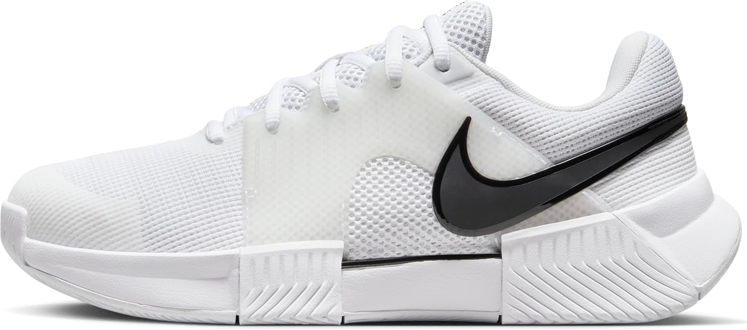 Nike Zoom GP Challenge 1 Women's Hard Court Tennis Shoes (FB3148-101, White/White/Black)