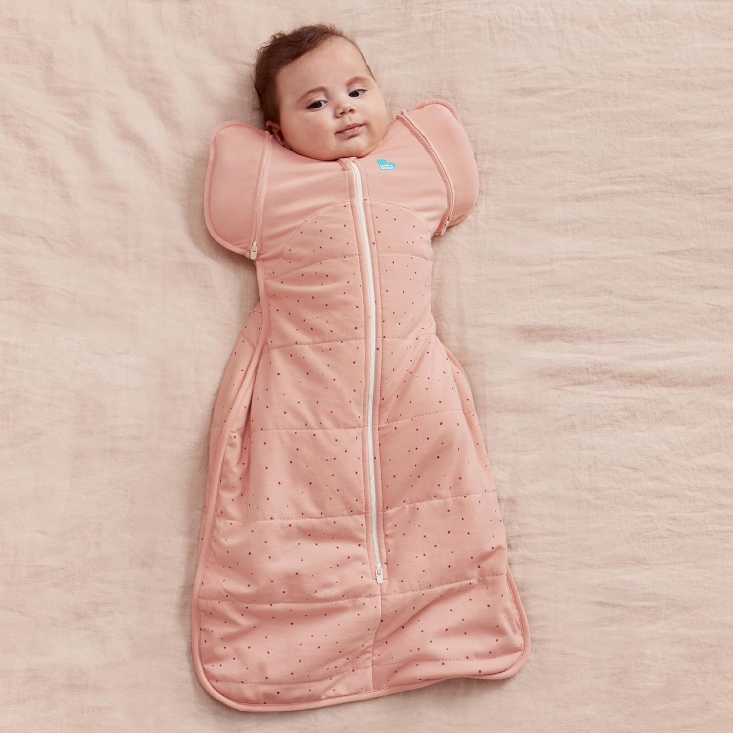 Love to Dream Swaddle UP, Transition Bag Warm 2.5 TOG, Gently Help Baby Safely Transition from Being Swaddled to Arms Free