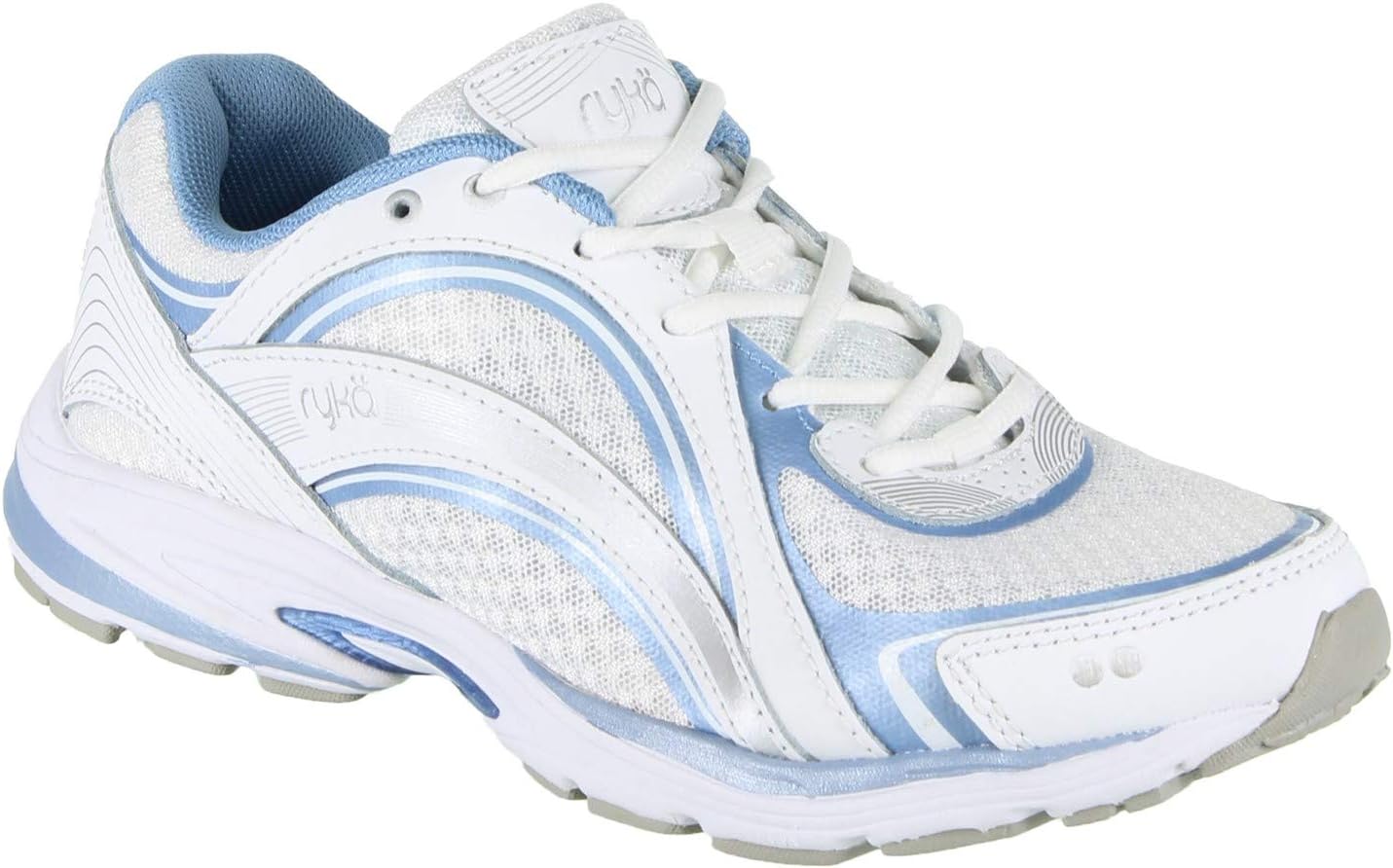 Ryka Women's Sky Walking Shoe 5 White Blue