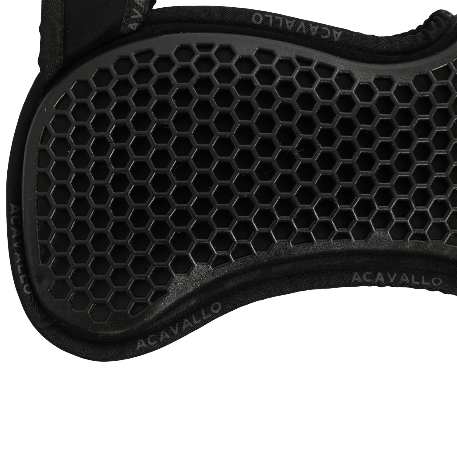 Acavallo Gelpad Hexa Front Riser & Memory Foam Größe/Farbe/schwarz