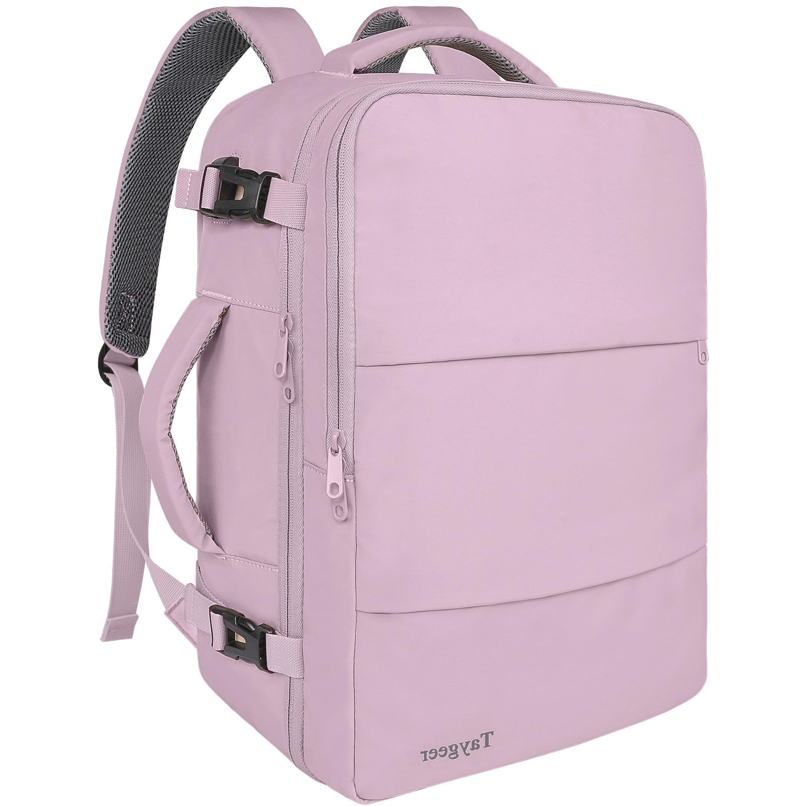 Travel Backpack for Women, Carry On Backpack with USB Charging Port & Shoe Pouch, TSA 15.6inch Laptop Backpack Flight Approved, College Gym Bag Casual Daypack for Weekender Business Hiking, Beige — view 19