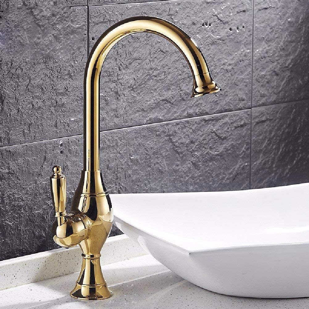 Kitchen Faucet The and Life of The Sink in Gilded Copper
