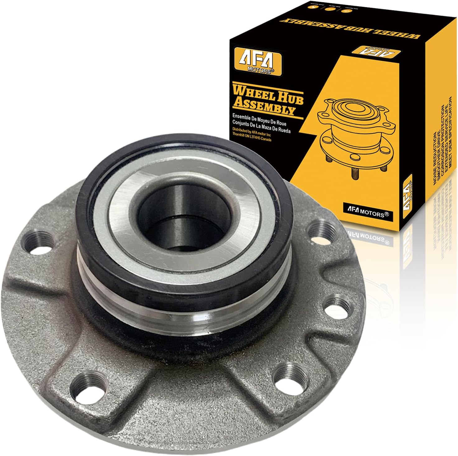 512510 Rear Wheel Bearing Hub Assembly Compatible with 2013 2014 2015 2016 Dodge Dart Hub Bearing Assembly 5 Lug