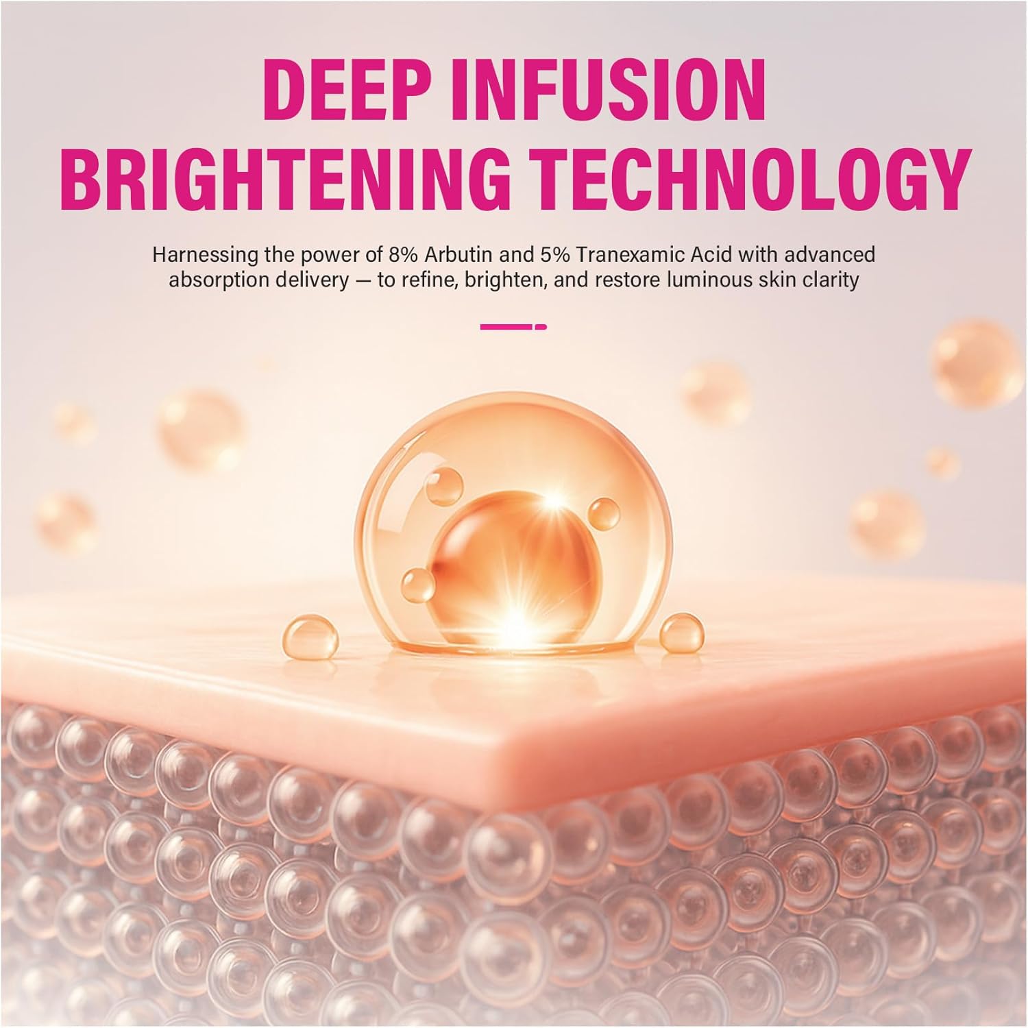 Arbutin 8% + Tranexamîc Acid 5% Cream 2 IN 1, 80,000ppm Arbutin, 50,000ppm TXA, Facial Cream for Dark Spots, Freckle, Blemishes & Pigmentation, Safe for Sensitive Skin, 2 fl.oz - Image 5