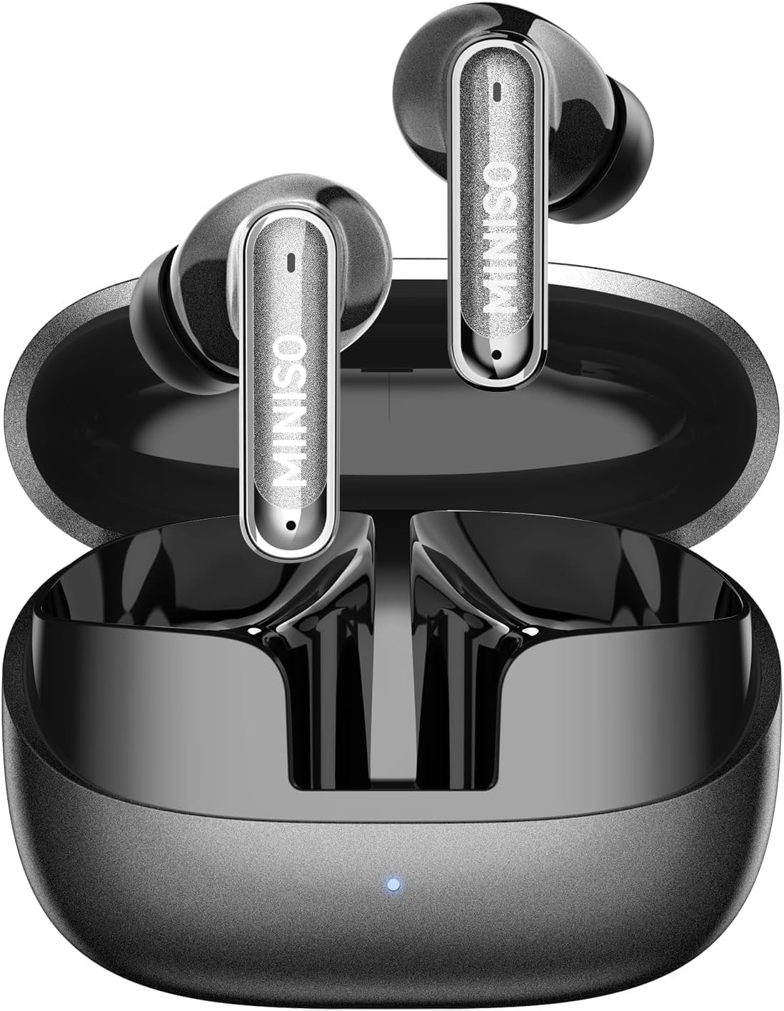 MS106 Auriculares Traductor en Tiempo Real AI Bluetooth 6.0, Auriculares Traductores Simultáneos IA con 150 Idiomas y 9 Modos, 60h de Autonomía, IPX5 Impermeable para Viajes, Negocios y Aprendizaje