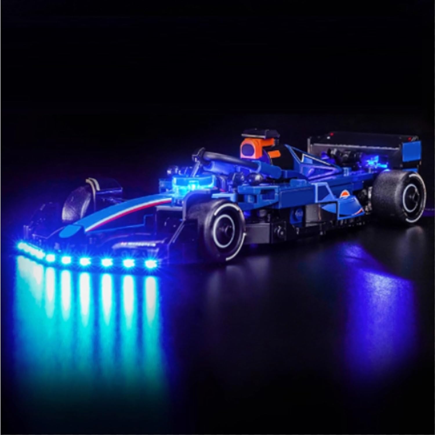 LED Lighting Kit Compatible with Lego 77242-77251 Speed F1 Racing Car Series LED Light Set (Model Kit Not Included - Lighting Components Only)