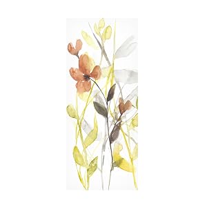 Trademark Fine Art Canvas Wall Art - Jennifer Goldberger Flowers of the Earth I Wall Art for Living