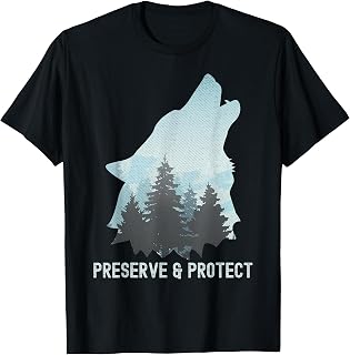 Wolf Preserve and Protect T-Shirt