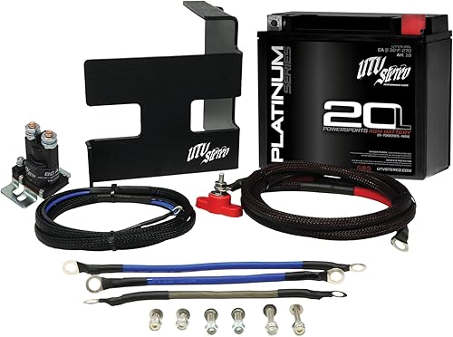 Kit de segunda batería con batería para Can-Am Maverick X3, con batería AGM premium