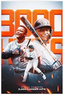 McBean Miguel Cabrera Baseball Player Poster18 Art Poster for The Bedroom Living Room Office And Other Environment Unframe:16x24inch(40x60cm)