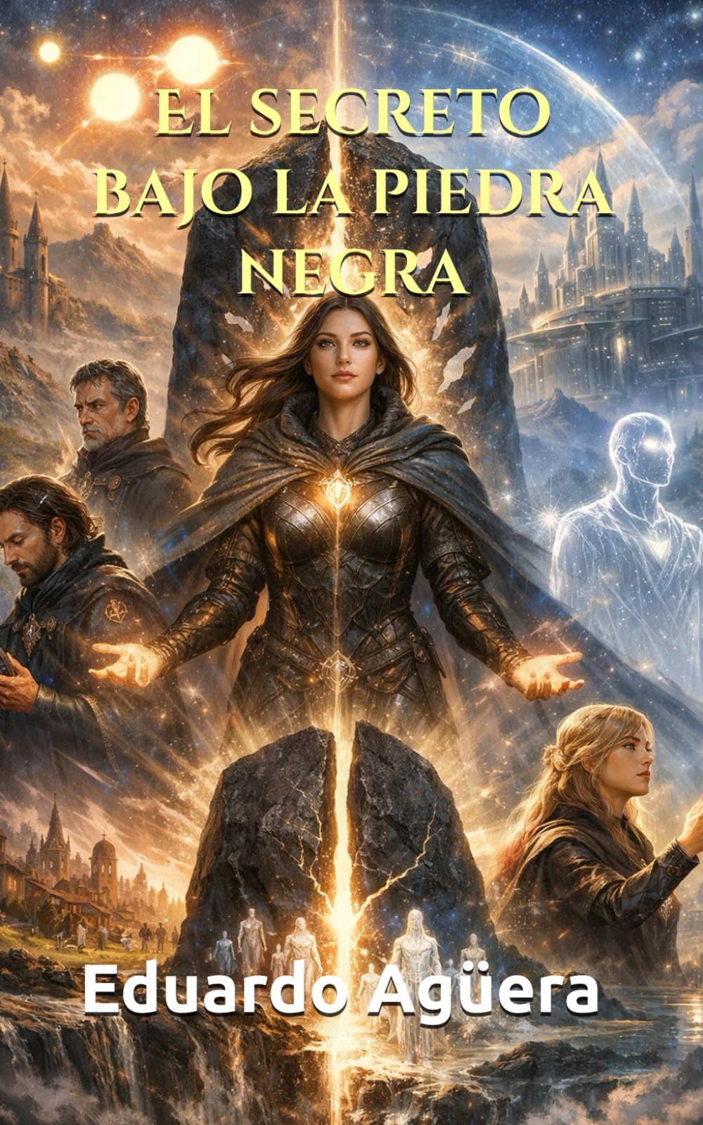 El secreto bajo la piedra negra: El misterio que une lo imposible. Novela de aventuras épicas. (Grandes novelas del autor)