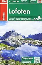 Lofoten, Wander - Radkarte 1 : 75 000 (PhoneMaps Wander - Radkarte Norwegen)