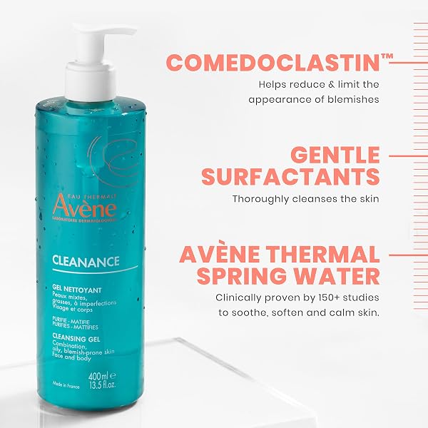 Avene - Avene Cleanance Gel Detergente Viso per Acne 400ml - 980138729 - 4
