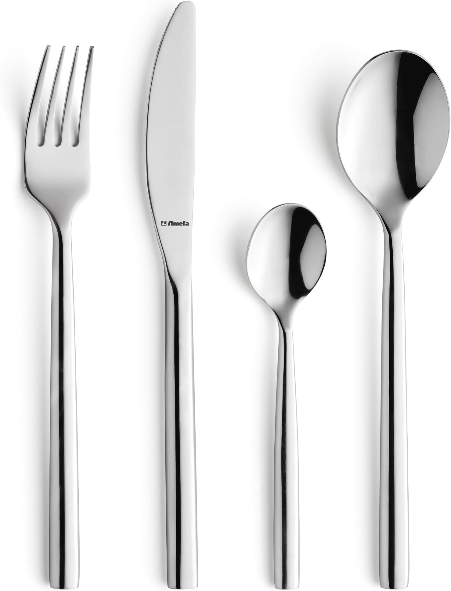 Amefa Monogram Premium Carlton Cutlery Set Stainless Steel 32 Piece