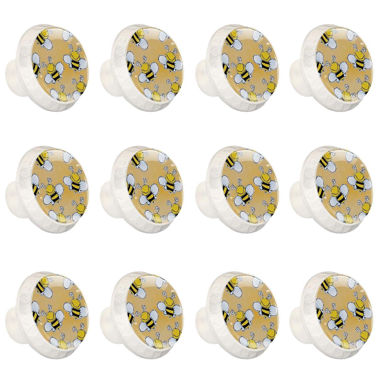 Boutons d'armoires de cuisine motif abeille pour relooker un meuble