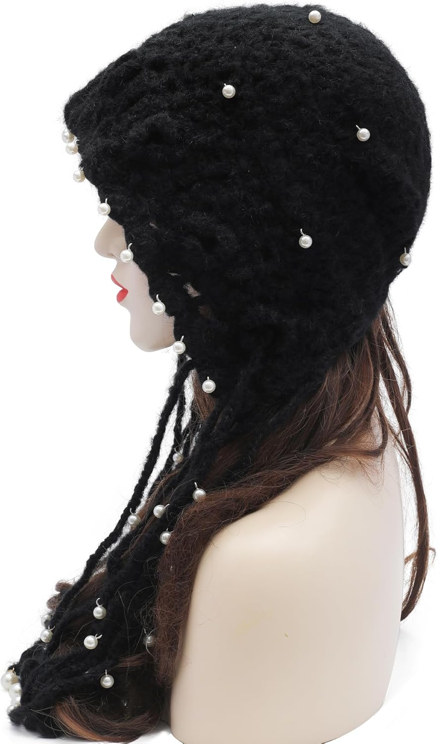 ZLYC Women Crochet Slouchy Beanie Hat with Tassel Textured Chunky Knit Skull Cap - Image 9