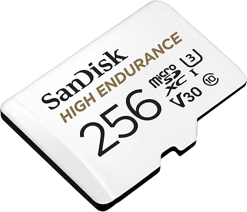 Miniatura 3 de SanDisk High Endurance 256GB MicroSDXC Memory Card (2 Pack) for Dash Cams & Home Security System Video Cameras (SDSQQNR-256G-AN6IA) Class 10 Bundle