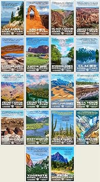 National Park Posters - Postcards featuring Original Works by Robert B. Decker Series A