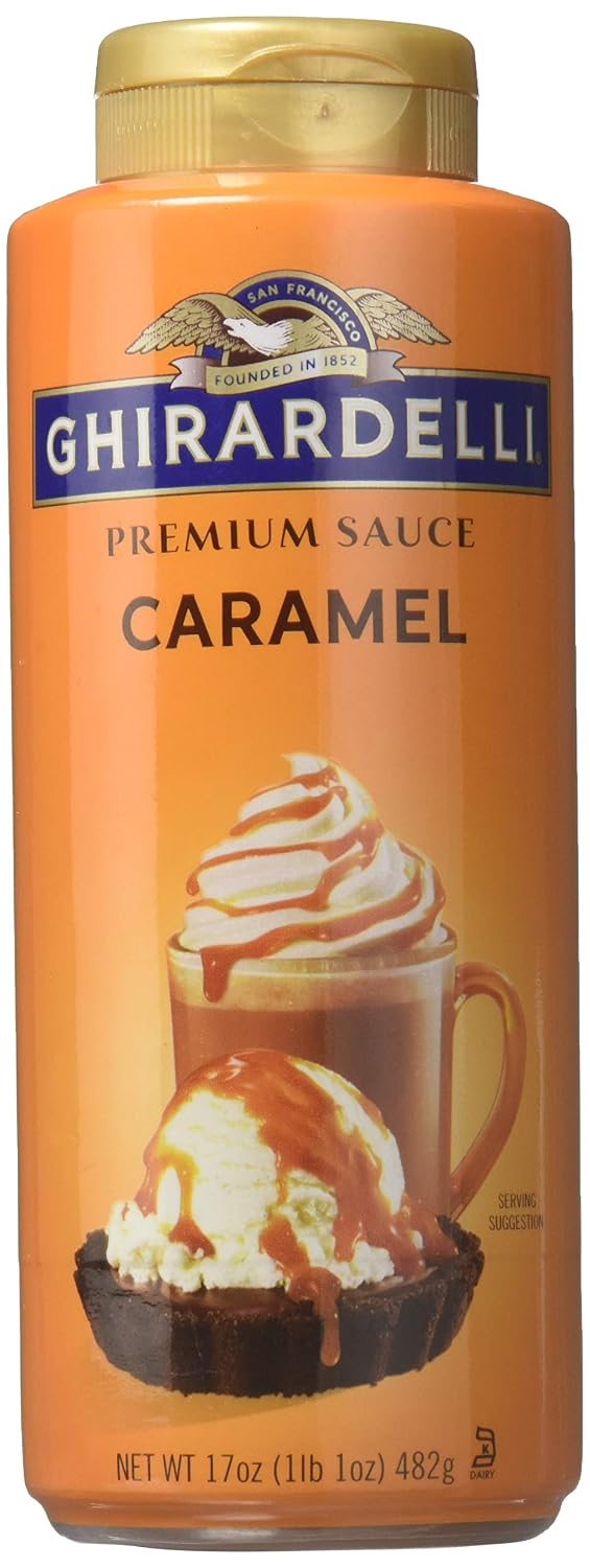 GHIRARDELLI Premium Caramel Sauce, 17 OZ