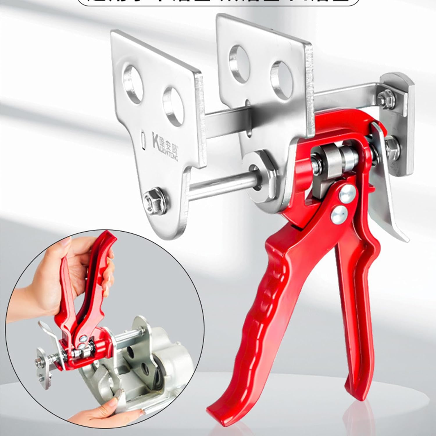 Disc Brake Spreader Tool - Compression Equipment, Heavy-Duty Piston Press | Professional Auto Pad Replacement Tool Kit, Steel Rotating Handle Mechanism Precision Fit for Light Truck Car Models