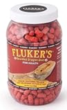 Fluker's Bearded Dragon Food, For Adult Bearded Dragons, Pellet Diet Rich in Protein, Fats, Vitamins, and Minerals, 3.4 oz
