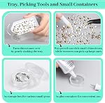 B7000 Collez-le avec un embout de précision, B-7000 Bijoux perles Colle adhésive moyenne viscosité avec Art Dotting Stylus Pens Kit d'applicateur de Strass pour vêtements Tissu de ongles artisanat DIY (3 PCS, 25 ML/ 0.9 oz)