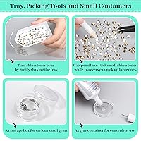 Vista 6 de B7000 Pegamento Transparente con Punta de Precisión, B-7000 Pegamento Adhesivo para Cuentas de Joyería de Viscosidad Media con Lápices Punteadores