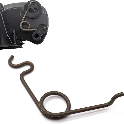 Miniatura 8 de Pasador de bisagra de puerta de combustible con resorte de puerta de gas para 2015-2020 F150 Tapa de gas suelta reparación permanente