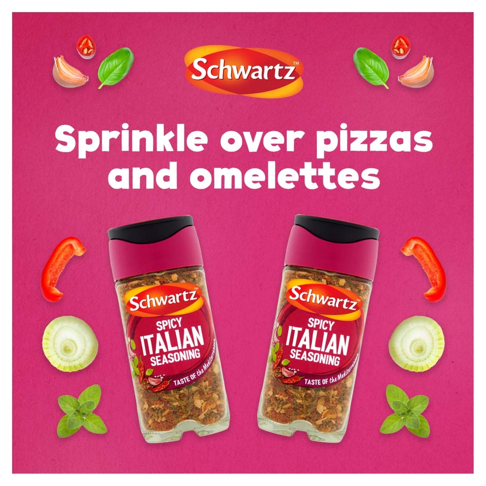 Schwartz Spicy Italian Seasoning 42 g (Pack of 6)