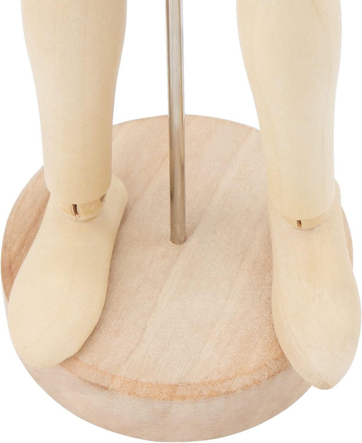 ZEONHEI 4 Pack 12 Inch Wooden Artists Model, Wooden Art Mannequin Moveable Drawing Mannequin, Posable Wooden Figure with Base, Articulated Mannequin Wooden Manikin for Drawing, Painting, Home Decor