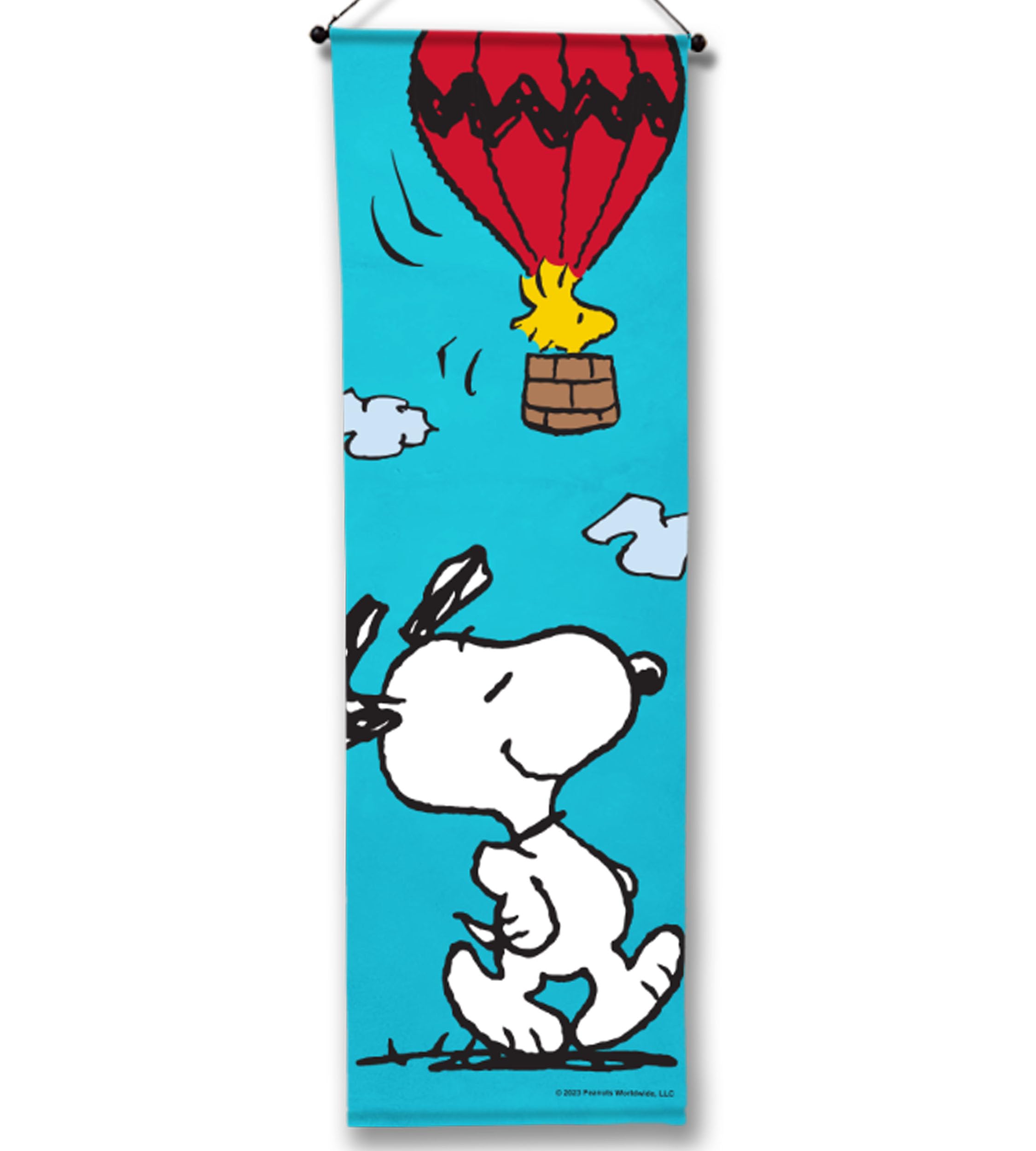 Amazon.com: Flagology, PEANUTS Up And Away Snoopy And Woodstock 