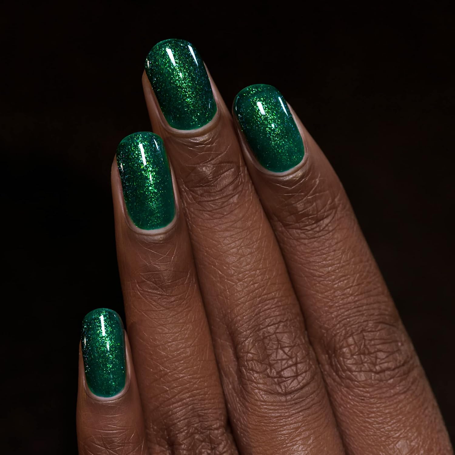 ILNP Good Fortune - Radiant Emerald Green Shimmer Nail Polish