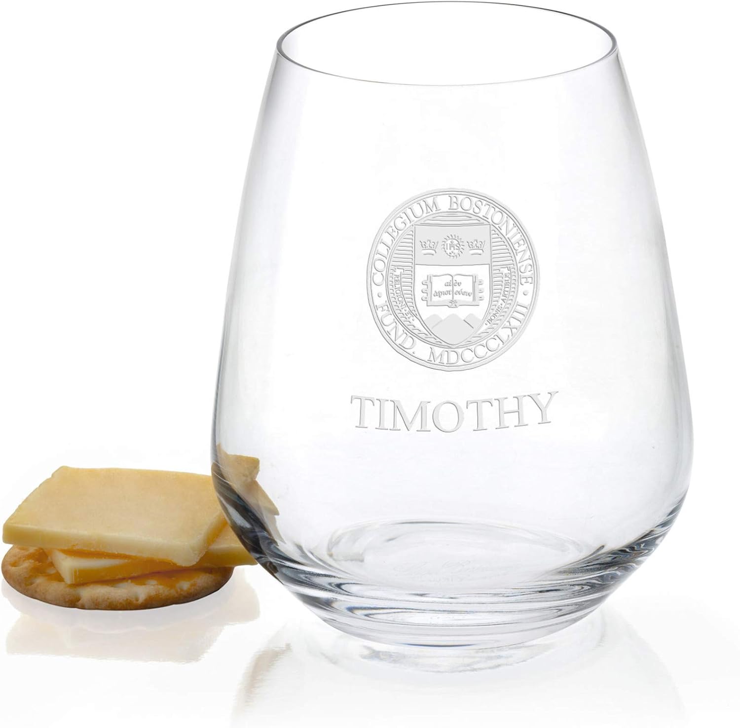 M. LA HART NCAA unisex-adult Wine Glasses- Set of 4