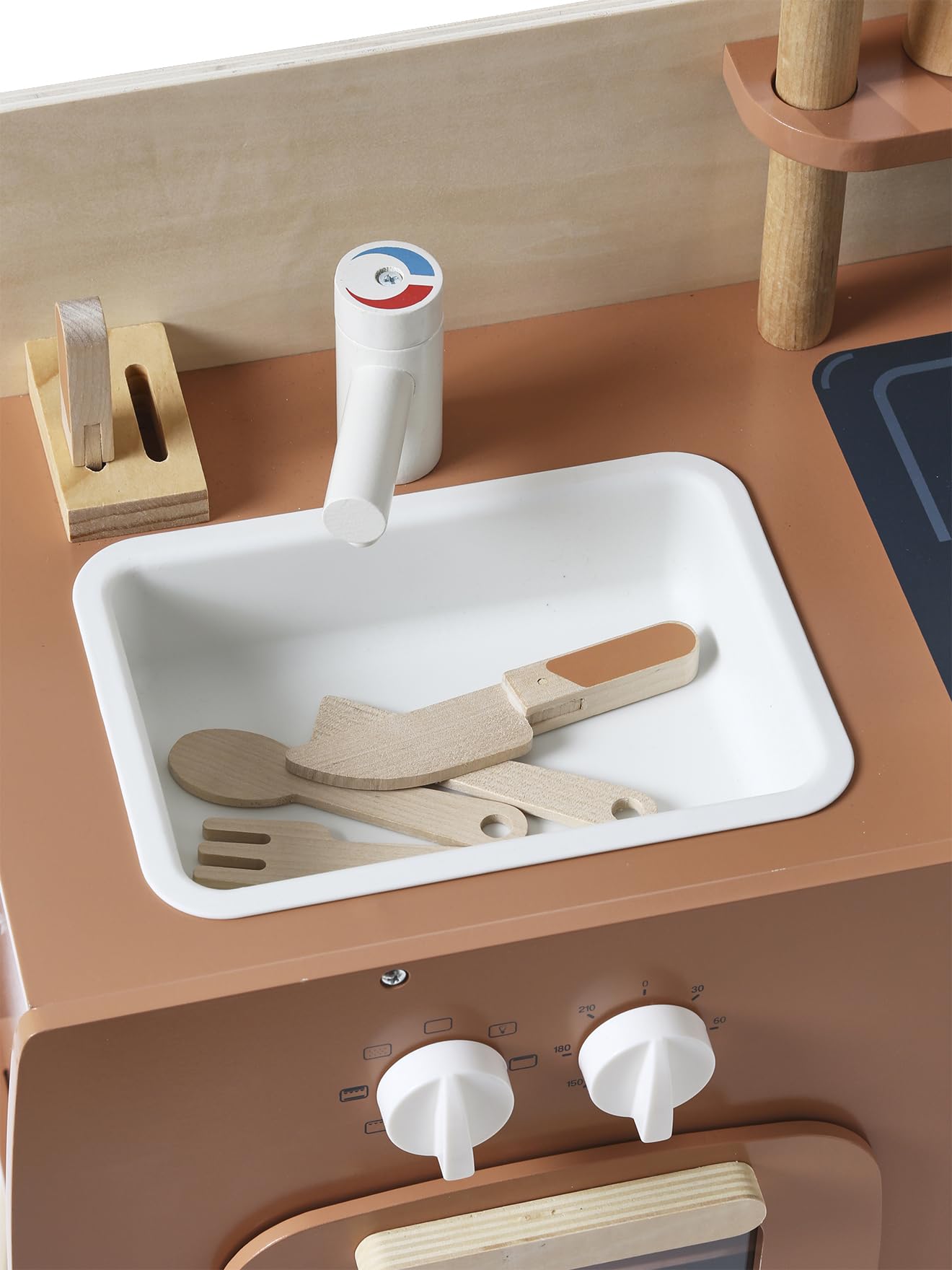 VERTBAUDET Cuisinette en Bois Design Caramel TU