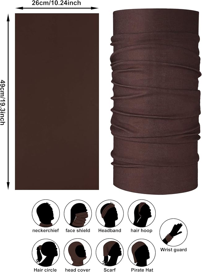 Balaclavas pasamontañas de 12 piezas coloridas con protección UV miniatura 2