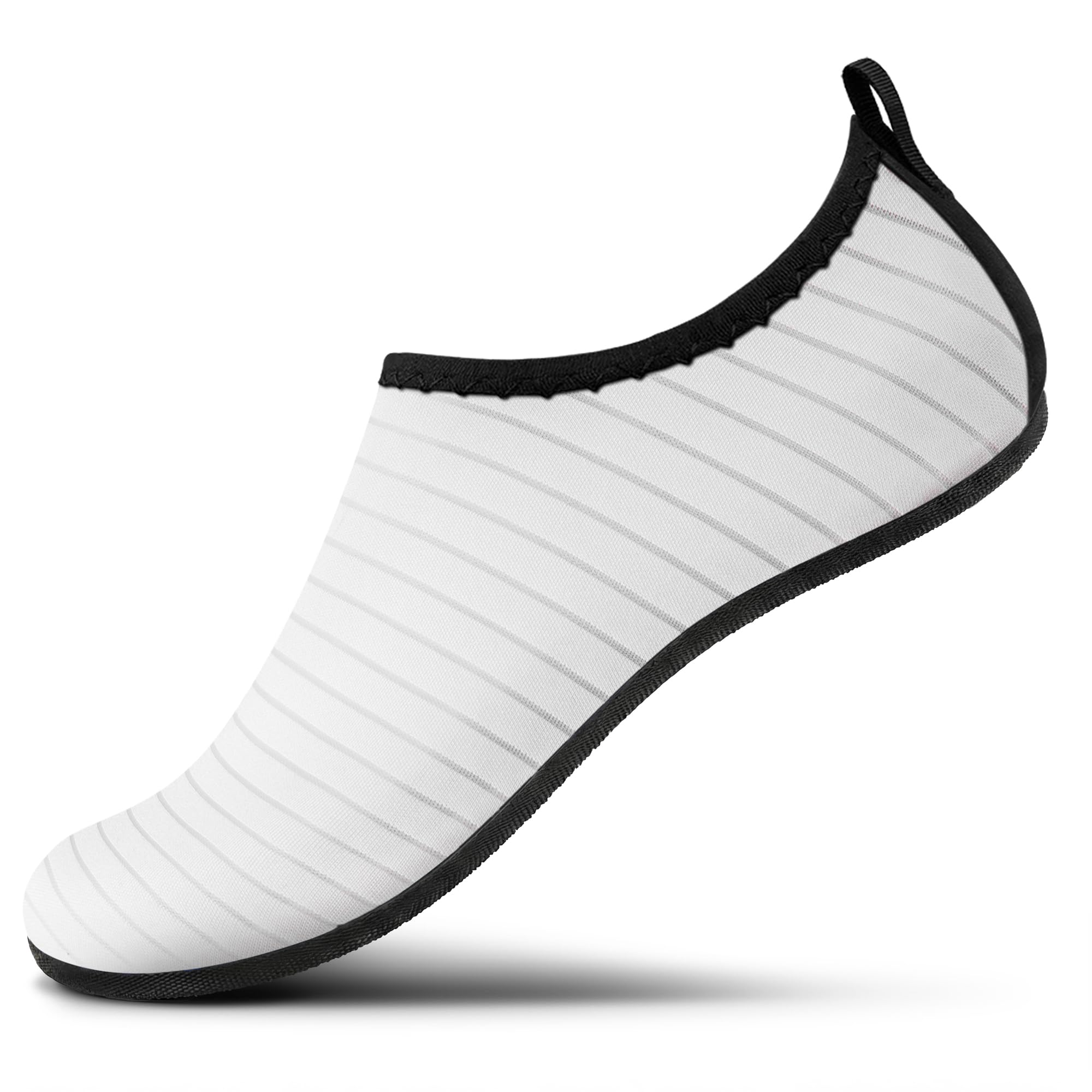 Photo 1 of ***DAMAGED*** SEEKWAY Water Shoes Quick-Dry Aqua Socks Barefoot Non Slip for Beach Swim Yoga Pool Lake Surf Women Men White SK002(U)