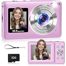 Digital Camera, 56MP Dual Screen Point