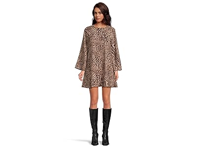 Vince Camuto Bell Sleeve Mini A-Line Dress Women